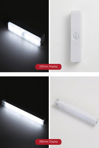 PIR Motion Sensor Portable Rechargeable Led Lamp Portable Indoor Lighting USB Lamps Lights Battery Light