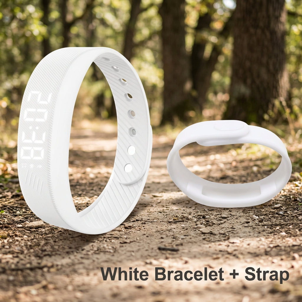 Smart Bracelet LED Digital Vibration Alarm Wrist Waterproof Smart Clock Smartband with Running Pedometer Monitor Smart Band